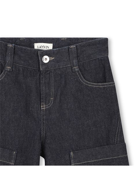 Bermuda con logo LANVIN KIDS | N30380Z28